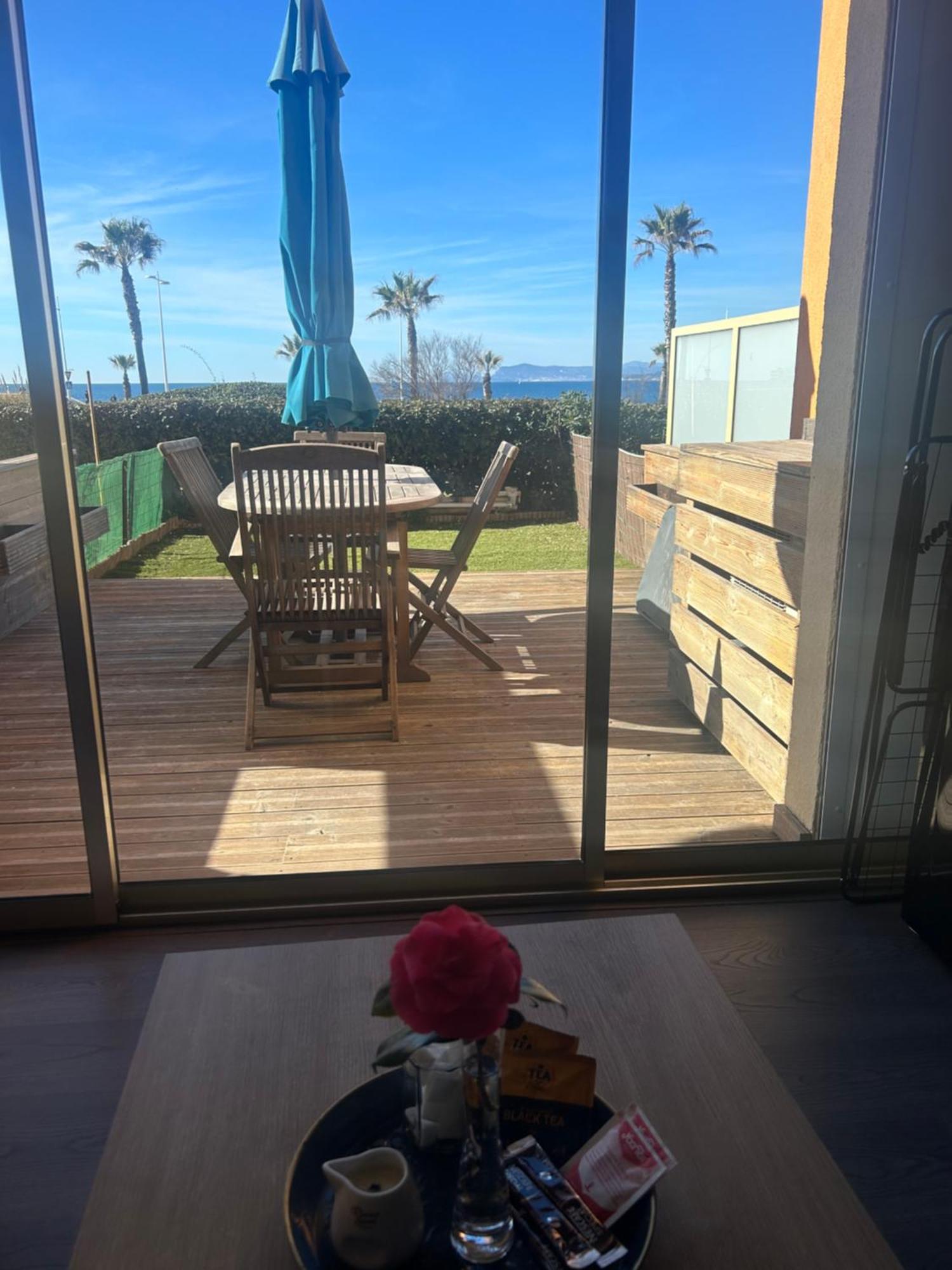 Appartamento Petite Endroit Splendide. Six-Fours-les-Plages Esterno foto